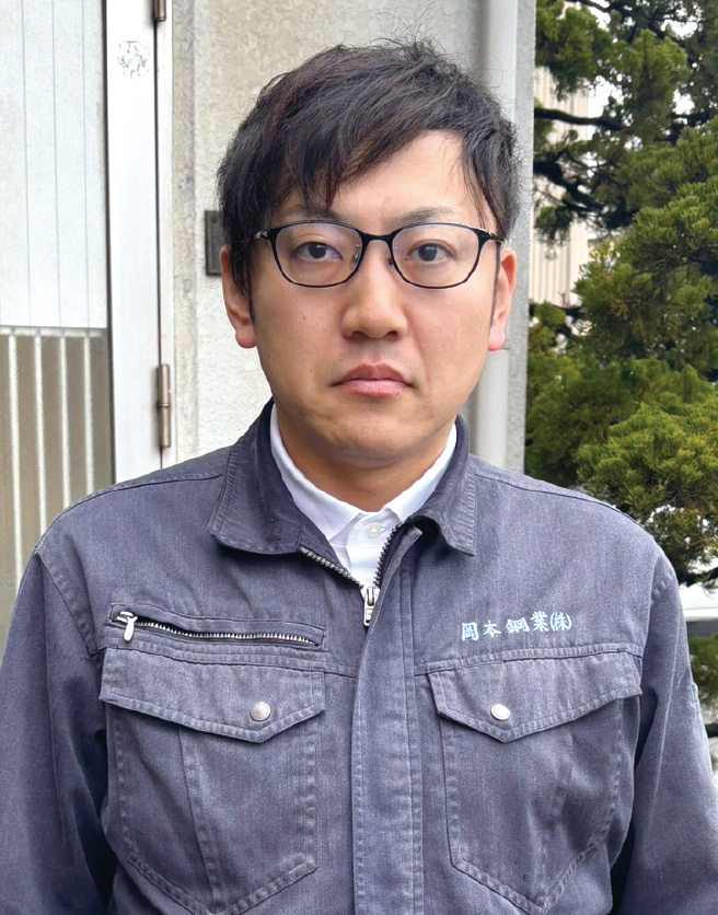営業担当　岡本　卓也