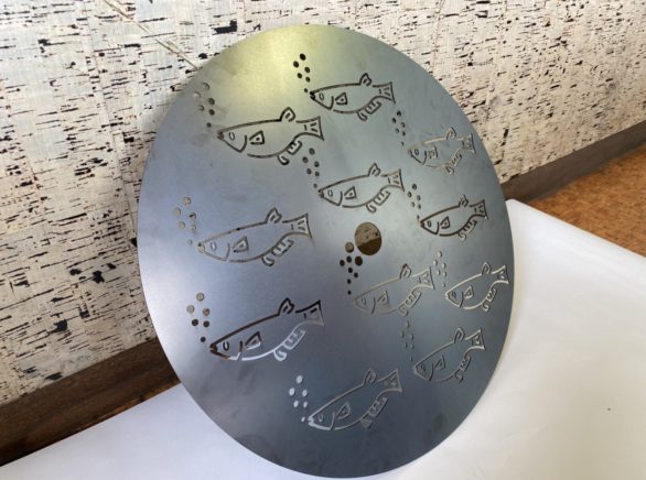 金魚鉢の蓋
